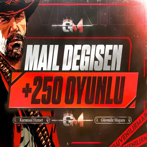 Epic Games +250 Oyunlu Mail Değişen